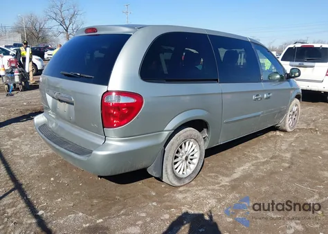 2003 Chrysler Town & Country Lx z USA, uszkodzony, nr VIN 2C4GP44L33R329758